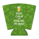 Kiss Me I'm Irish Party Cup Sleeve - with Bottom