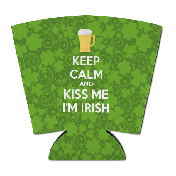 Custom Kiss Me I'm Irish Party Cup Sleeve - with Bottom