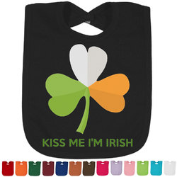 Kiss Me I'm Irish Cotton Baby Bib