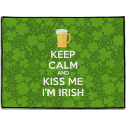 Kiss Me I'm Irish Door Mat - 24"x18" (Personalized)