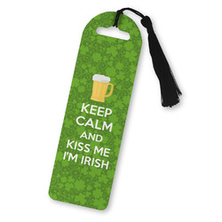 Kiss Me I'm Irish Plastic Bookmark