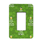 Kiss Me I'm Irish Rocker Style Light Switch Cover