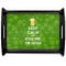 Kiss Me I'm Irish Serving Tray Black Large - Main