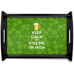 Kiss Me I'm Irish Wooden Tray