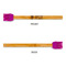 Kiss Me I'm Irish Silicone Brushes - Purple - APPROVAL