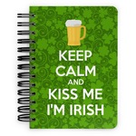 Kiss Me I'm Irish Spiral Notebook - 5x7