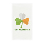 Kiss Me I'm Irish Guest Paper Towels - Full Color - Standard