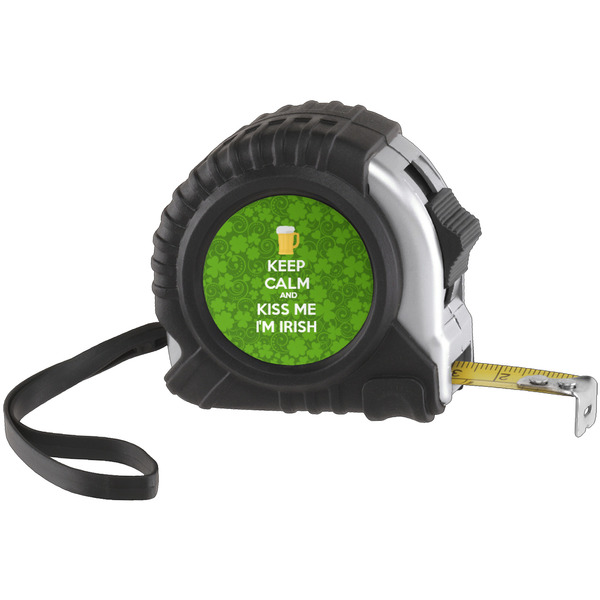 Custom Kiss Me I'm Irish Tape Measure