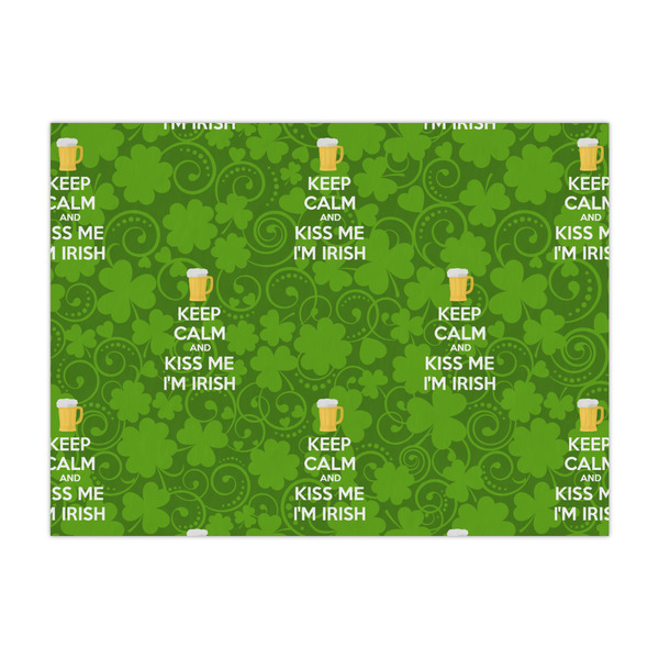 Custom Kiss Me I'm Irish Large Tissue Papers Sheets - Heavyweight