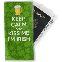 Kiss Me I'm Irish Travel Document Holder