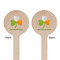 Kiss Me I'm Irish Wooden 7.5" Stir Stick - Round - Double Sided - Front & Back