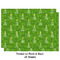 Kiss Me I'm Irish Wrapping Paper Sheet - Double Sided - Front