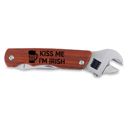 Kiss Me I'm Irish Wrench Multi-Tool - Double Sided