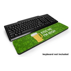 Kiss Me I'm Irish Keyboard Wrist Rest (Personalized)