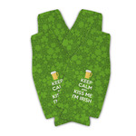 Kiss Me I'm Irish Zipper Bottle Cooler - Set of 4