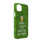 Kiss Me I'm Irish iPhone 14 Pro Case - Angle