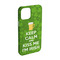 Kiss Me I'm Irish iPhone 15 Case - Angle