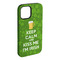 Kiss Me I'm Irish iPhone 15 Plus Tough Case - Angle