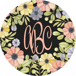 Boho Floral Multipurpose Round Labels - 1" (Personalized)