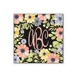 Boho Floral Wood Print - 12x12 (Personalized)