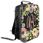 Boho Floral Kids Hard Shell Backpack (Personalized)