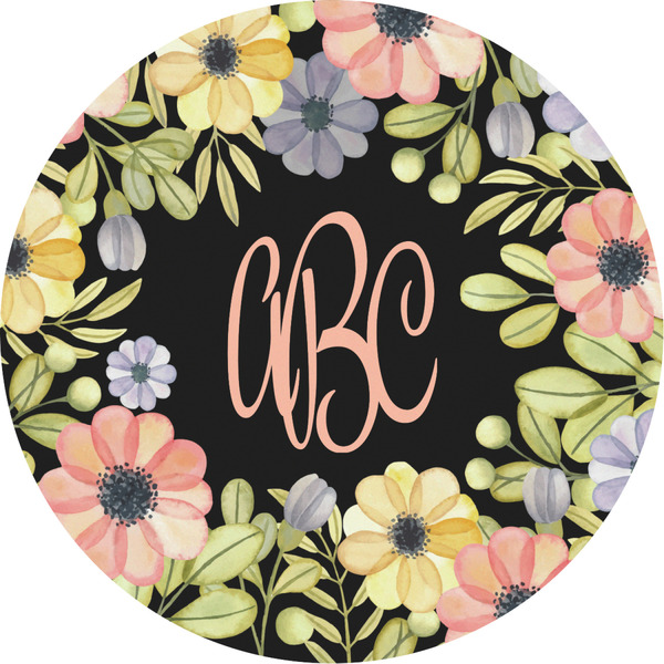 Custom Boho Floral Multipurpose Round Labels - 2" (Personalized)