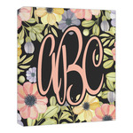 Boho Floral Canvas Print - 20x24 (Personalized)