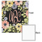 Boho Floral 20x24 - Matte Poster - Front & Back