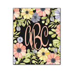 Boho Floral Wood Print - 20x24 (Personalized)