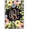 Boho Floral 20x30 Wood Print - Front View