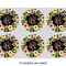 Boho Floral 3" Multipurpose Round Labels - Sheet