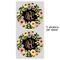 Boho Floral 5" Multipurpose Round Label - Sheet