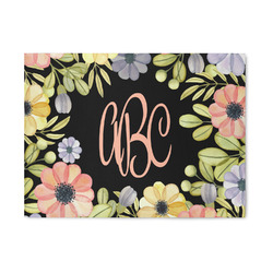 Boho Floral 5' x 7' Indoor Area Rug (Personalized)