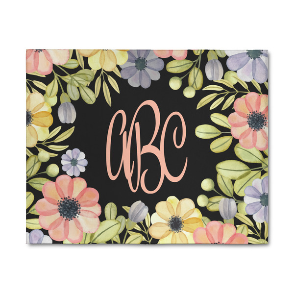 Custom Boho Floral 8' x 10' Patio Rug (Personalized)