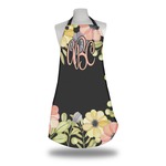 Boho Floral Apron w/ Monogram