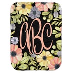 Boho Floral Baby Swaddling Blanket (Personalized)