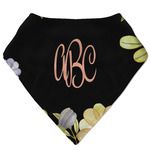 Boho Floral Bandana Bib (Personalized)