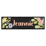 Boho Floral Bar Mat - Large (Personalized)