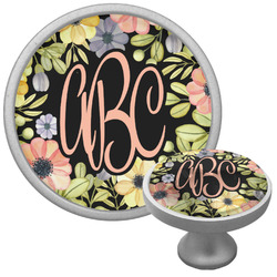 Boho Floral Cabinet Knob (Personalized)