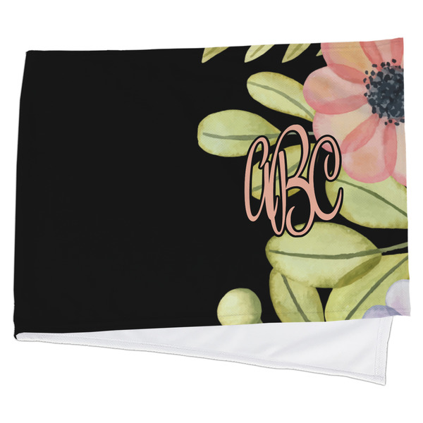 Custom Boho Floral Cooling Towel (Personalized)