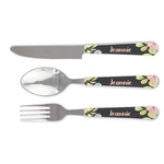 Boho Floral Cutlery Set (Personalized)