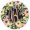 Boho Floral Drink Topper - XLarge - Single