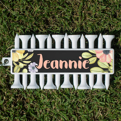 Boho Floral Golf Tees & Ball Markers Set (Personalized)