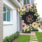 Boho Floral House Flags - Single Sided - LIFESTYLE