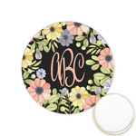 Boho Floral Printed Cookie Topper - 1.25" (Personalized)