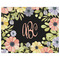 Boho Floral Indoor / Outdoor Rug - 8'x10' - Front Flat