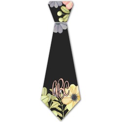 Boho Floral Iron On Tie (Personalized)