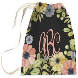 Boho Floral Laundry Bag (Personalized)