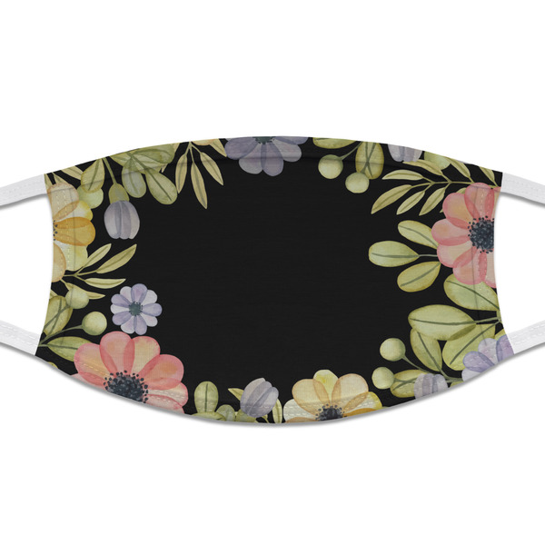 Custom Boho Floral Cloth Face Mask (T-Shirt Fabric)