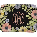 Boho Floral Memory Foam Bath Mat - 48"x36" (Personalized)